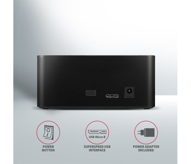 Axagon ADSA-SN, USB 5Gbps - SATA 6G, 2.5"/3.5" SSD/HDD COMPACT - 1353416 - zdjęcie 10